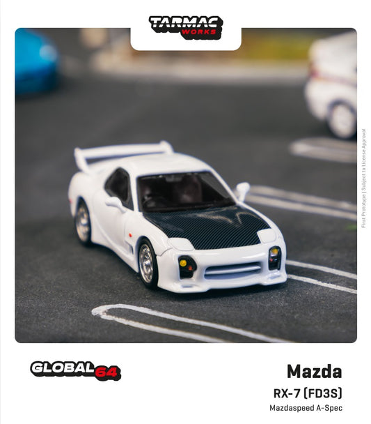 1:64 Mazda RX-7 (FD35) Mazdaspeed A-Spec Chaste White