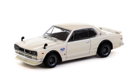 TW64G-043-WH - 1:64 White Nissan Skyline 2000
