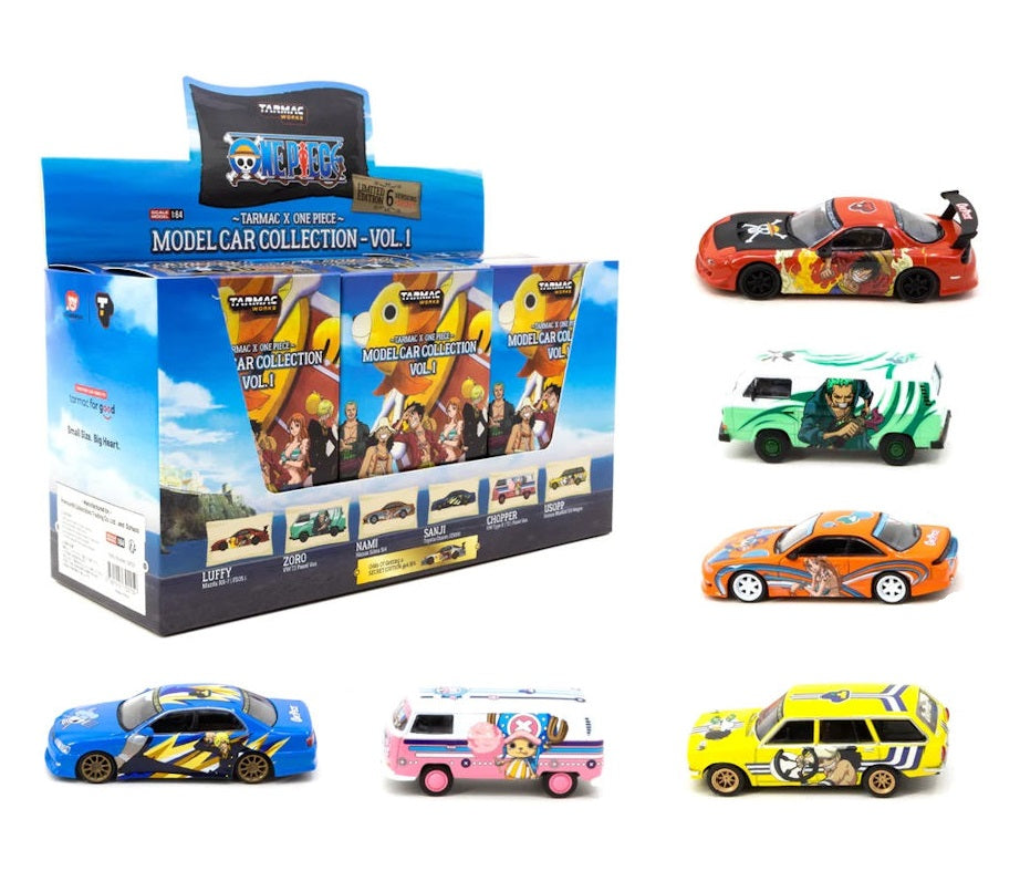 1:64 Model Car Collection Vol 1 - 6pc Display Box