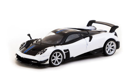 TW64G-TL014-WH - 1:64 Bianco Benny Pagani Huayra BC