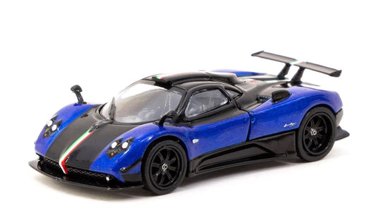 TW64G-TL021-BL - 1:64 Blue Francia Pagani Zonda Cinque