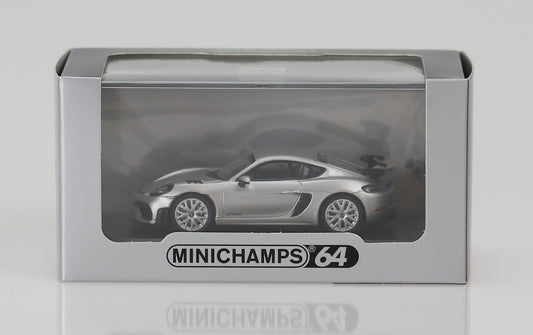 TW64MC-004-SL - 1:64 GT Silver Metallic Porsche