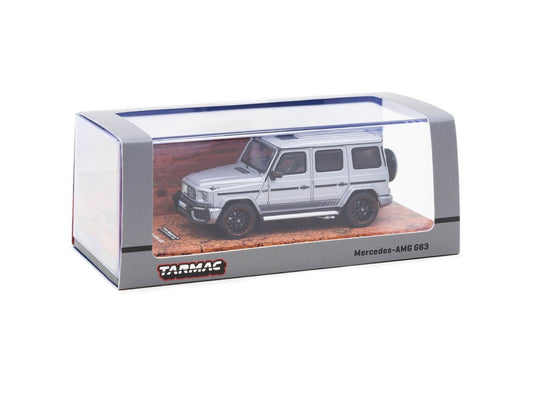 1:64 Matte Grey Mercedes Benz AMG G63 1st Version of  New Tooling