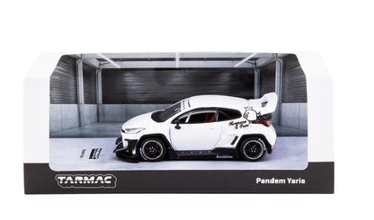 1:64 Pandem Yaris - White - Brand New Tooling