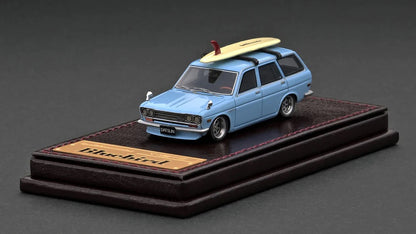 TWIG2884 - 1:64 Light Blue Datsun Bluebird Wagon