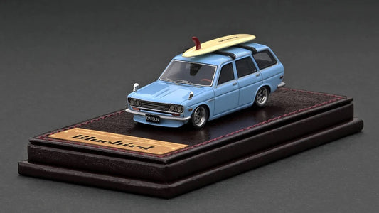 TWIG2884 - 1:64 Light Blue Datsun Bluebird Wagon