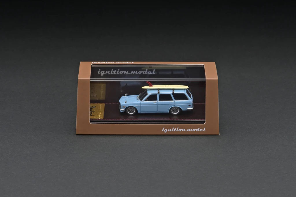 TWIG2884 - 1:64 Light Blue Datsun Bluebird Wagon