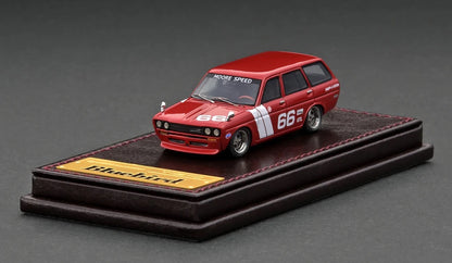 TWIG2928 - 1:64 Red Datsun Bluebird Wagon