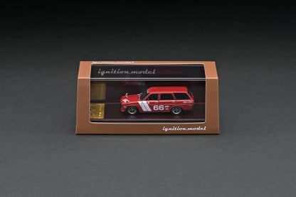 TWIG2928 - 1:64 Red Datsun Bluebird Wagon