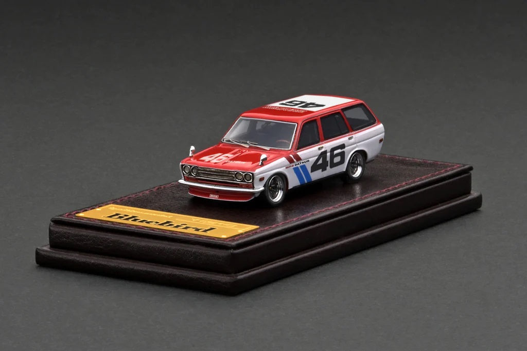 TWIG2929 - 1:64 Red/White Datsun Bluebird