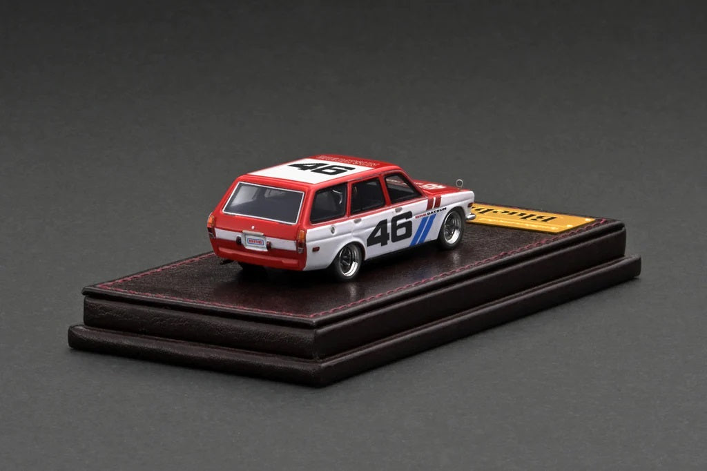 TWIG2929 - 1:64 Red/White Datsun Bluebird