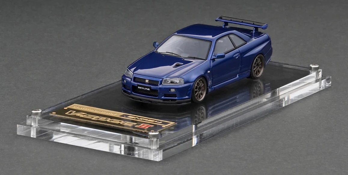 TWIG2939 - 1:64 Bayside Blue Nissan Skyline