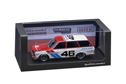 1:18 Datsun Bluebird (510) Wagon - Red/White