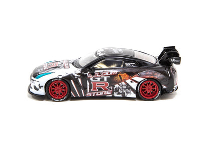1:64 KJ Godzilla LBWK Nissan GT-R R35 Belgium GTR Store Edition