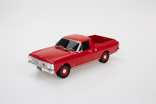 DDALU22 - 1:24 Red XW Ute Plastic Light Up