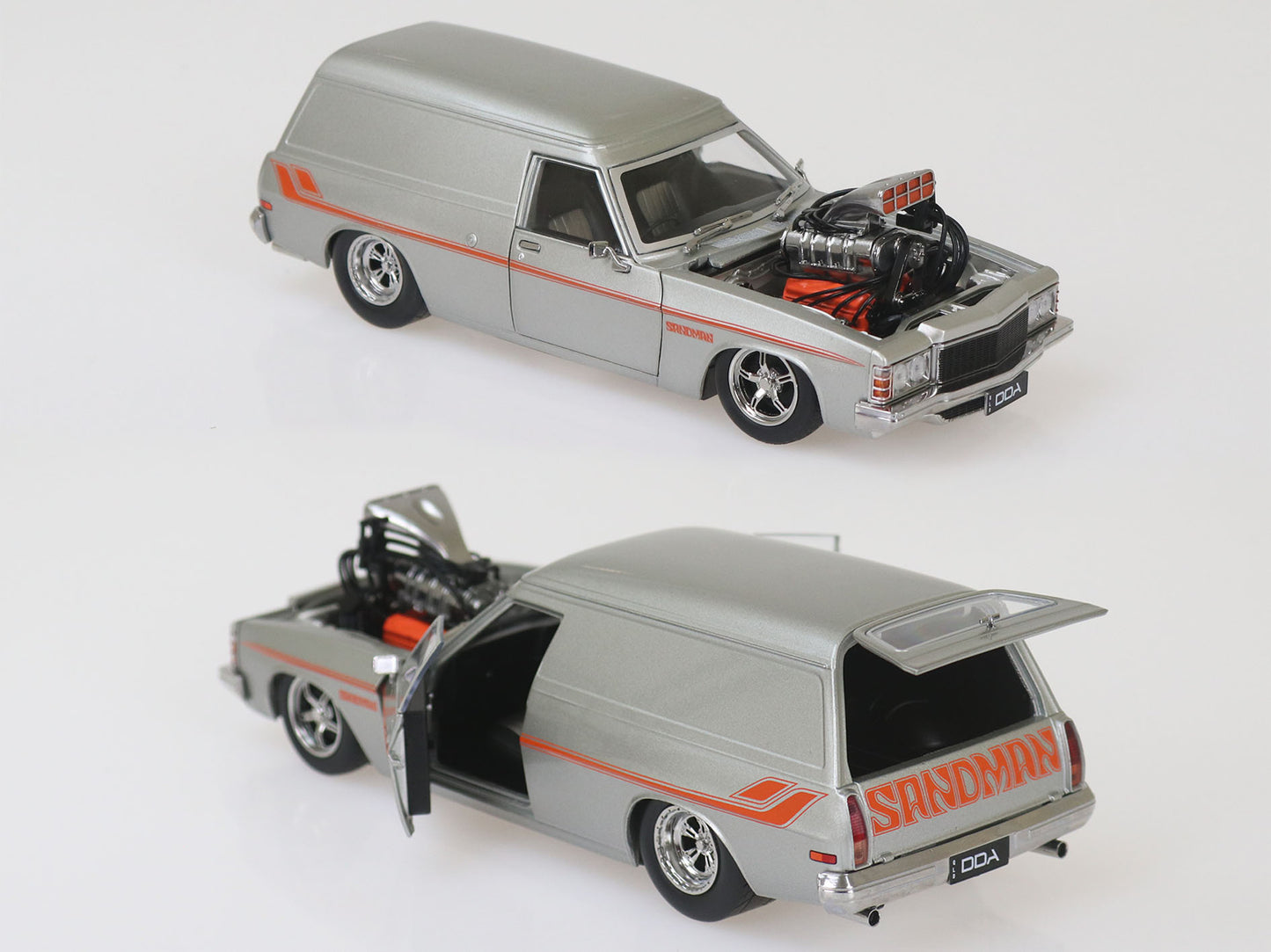 DDA522 - 1:24 Silver Holden HZ Panelvan