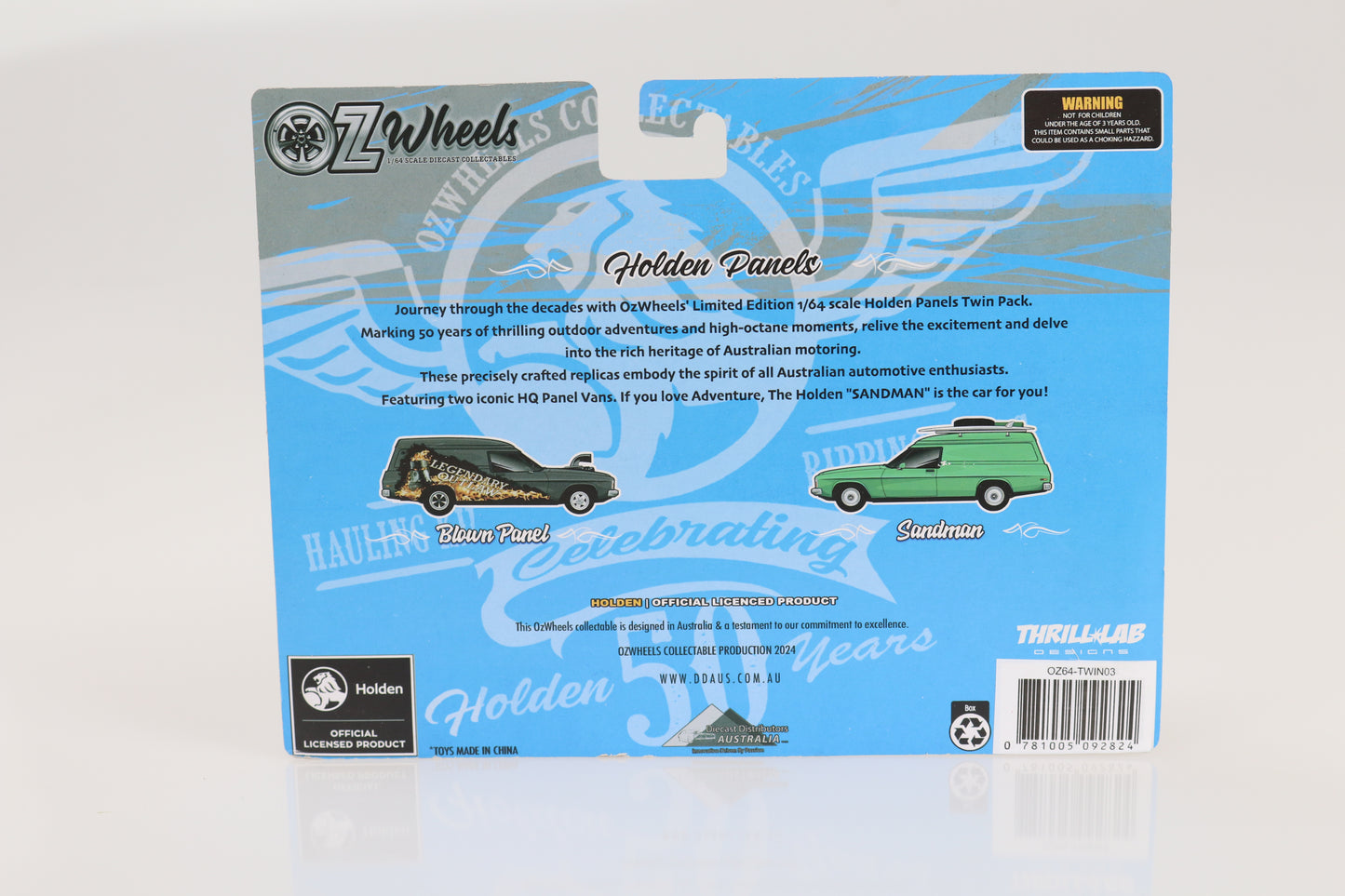 1:64 Ozwheels Holden Panels Outlaw Twinset